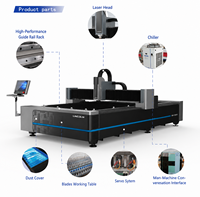 Usine d'équipement laser professionnel, machine de découpe en acier inoxydable 3000W, taille personnalisée