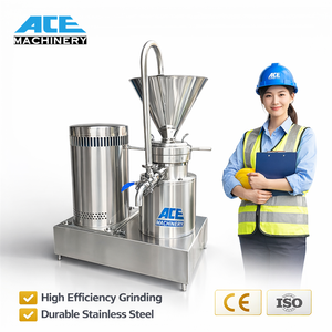 Food Colloid Mill Grinder Vertical Colloid Mill Provided Buttermilk Making <b>Machine</b> Butter Making <b>Machine</b> From Milk - Product Image 2