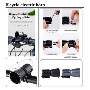 Clacson Elettrico per Bicicletta ad Alto Volume, Impermeabile, Universale per MTB e Bici da Strada, Campanello di Avvertimento Elettrico, Accessori per Biciclette - Product Image 6