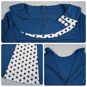 Vestido Retro de Puntos con Cintura Ajustada y Falda Larga para Actuaciones Escénicas, Disfraces de Cosplay, Juegos de Rol de Anime, Primavera 2024 - Product Image 4