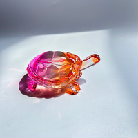 Ornement de tortue classique en cristal blanc, petite taille, décoration d'intérieur, attirant la richesse et l'argent, fait main, design moderne, en carton