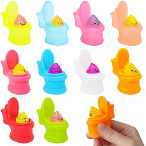 Juguete Antiestrés de TPR con Forma de Popó, Bola de Compresión de Rebote Lento para Niños, Oficina, Escritorio, Regalo Sensorial - Product Image 1