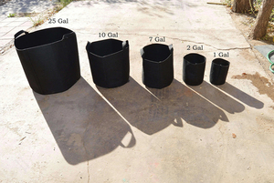 2 3 5 7 10 gallon Heavy Duty phát triển Túi cocopeat phát triển túi trồng chậu container cho hoa, trái cây trồng vải phát triển nồi - Product Image 3