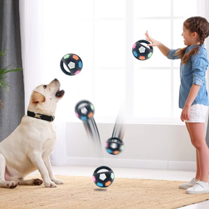 Zenidoo - Juguete Masticable para Perros de TPR, Moderno y Duradero, Pelota Interactiva para Jugar al Fútbol, Resistente a Mordidas, para Border Collie y Corgi - Product Image 3