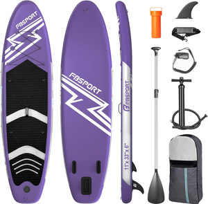 Hisea, fabrication chinoise, planche de stand-up paddle gonflable de haute qualité, tout terrain, 11 pieds, 3,35 m, 335*84*15 cm, 3 ailerons, en stock, à vendre - Product Image 5