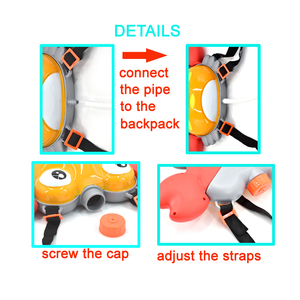 Jouet de plage d'été <span class=keywords><strong>avec</strong></span> sac à dos grande capacité <span class=keywords><strong>pistolet</strong></span> à <span class=keywords><strong>eau</strong></span> haute puissance sac à dos <span class=keywords><strong>avec</strong></span> effet de lumière - Product Image 3