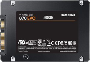 Unidad de Estado Sólido Interna de 500 GB y 2,5 Pulgadas, 870 3.0 con Puerto de Expansión, Unidad de Estado Sólido Negra para Actualización de Memoria de PC y Portátil, para Profesionales de TI - Product Image 6