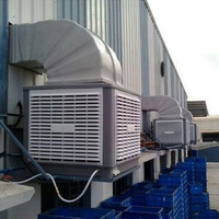 Refroidisseur d'air évaporatif extensible 220v/380v, robuste, pour le désert, 3kw, 40000 Cfm, type industriel