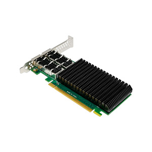 อะแดปเตอร์เครือข่าย Speed Bridge ConnectX-5 PCIe x16 แบบคู่ 100G QSFP28 สำหรับเซิร์ฟเวอร์  การ์ดภายในแบบสมาร์ท 10 กิกะบิต - Product Image 3