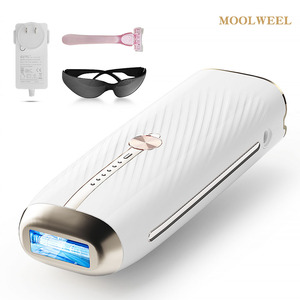 Moolweel T033 전문 가정용 <span class=keywords><strong>IPL</strong></span> 제모 장치 무통 510K 프랑스 제모기 여성 남성용 - Product Image 2
