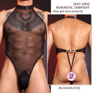 Lingerie pour hommes à la mode transfrontalière européenne et américaine grande maille respirante haute élastique modelage du corps culotte <span class=keywords><strong>sexy</strong></span> pour hommes - Product Image 6