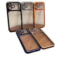 Coque de téléphone transparente personnalisée avec logo, antichoc, dos magnétique pour iPhone 17 Pro Max, coque de protection transparente