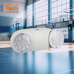 Thông minh an toàn hai chỗ dẫn ánh sáng khẩn cấp Trắng ABS PC Tuổi thọ dài với 3 giờ thời gian khẩn cấp cho trường hợp khẩn cấp cháy - Product Image 1