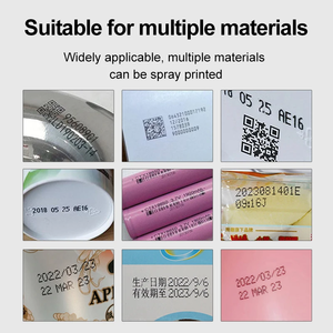 迷你手持喷墨打印机智能Tij打码机纸箱塑料金属袋瓶标志有效期可更换墨水 - Product Image 5