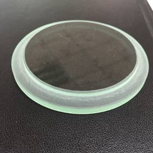 Verre trempé ultra-clair gravé finement de feuille épaisse en verre d'étape circulaire pour des appareils d'éclairage - Product Image 6