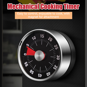 Temporizador <span class=keywords><strong>Visual</strong></span> Mecánico Temporizadores de Cuenta Regresiva Cocina Aula Reloj para Hornear para Enseñanza Reunión Cookin Trabajo, 1 Unidad - Product Image 2