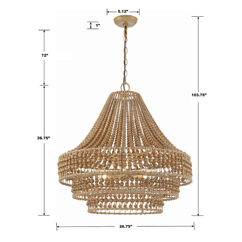 Multi 26.75 "H X 26.57" W X 26.57 "D
