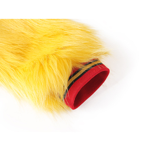 Giacca invernale da ragazza personalizzata all'ingrosso con giacca lavorata a maglia con <span class=keywords><strong>pelliccia</strong></span> sintetica lunga - Product Image 4