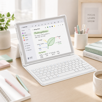 Nouvelle tablette Android 15 WiFi 10,1 pouces avec stylet MTK inclus, prête pour le jeu, longue autonomie, design fin, stockage extensible, SLIM 4G pour enfants
