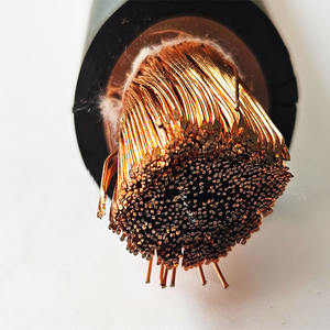 YH Hochflexibles Schweißkabel 1/0 2/0 3/0 4/0 AWG Kupfer PVC/Gummi Mehradriger Leiter Gummiisolierung - Product Image 6