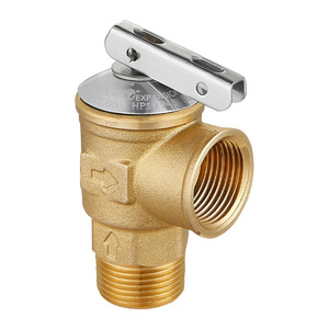 Vanne de sécurité Sultai pour chauffe-eau, 10 bars, 100°C, filetée, à angle droit, usage industriel - Product Image 2