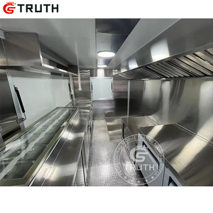 Giá cả phải chăng 5m trang bị đầy đủ bánh pizza ăn nhẹ phục vụ xe tải thực phẩm Trailer với đầy đủ thiết bị nhà bếp thực phẩm Trailer Dot chứng nhận - Product Image 5