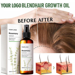 自社ブランド100% 有機ローズマリーオイル栄養頭皮ヘアオイル抗脱毛用 - Product Image 3