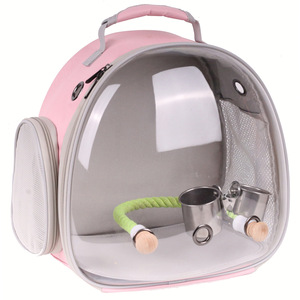 Sac à dos de transport respirant anti-collision pour oiseaux, <span class=keywords><strong>en</strong></span> stock, pour la promenade <span class=keywords><strong>en</strong></span> extérieur et <span class=keywords><strong>le</strong></span> transport <span class=keywords><strong>en</strong></span> voiture des perroquets - Product Image 6