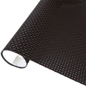 Chất lượng cao 1000D * 1000D 10oz teslin <span class=keywords><strong>PVC</strong></span> tráng Polyester lưới vải Vinyl lưới cho xe tải Tarp bãi biển ghế vườn riêng tư Scree - Product Image 1