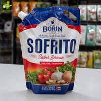 Sachets souples personnalisés à bec verseur pour boissons, sauces, liquides et aliments, avec bouchon à vis et poignée de transport