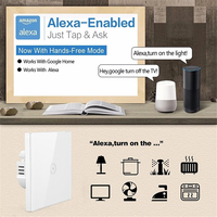 Interrupteur mural électrique intelligent Kooyii 16A 2026 de haute qualité, contrôlé par Wi-Fi, 220V, avec contrôle via l'application Kooyii et compatible Alexa