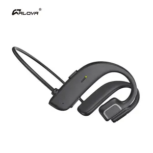 Rosh Headphone Kait Headset Olahraga Neckband Lari Telinga Terbuka Earphone Stereo Bluetooth Nirkabel