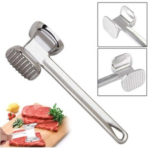 Marteau à <span class=keywords><strong>viande</strong></span> professionnel en alliage d'aluminium, double face, pour attendrir la <span class=keywords><strong>viande</strong></span>, le bœuf, le porc, outil de cuisine - Product Image 6