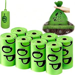 Premium <b>Extra</b> Thick <b>Strong</b> Green Color Corn Starch Plastic Eco Biodegradable Compostable Lavender Scented <b>Strong</b> Dog Poop Waste - Product Image 6