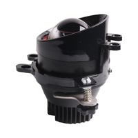 Sanvi Projecteur de brouillard Bi-LED 3 pouces 3 couleurs 5500K/4300K/3000K / Golf 12V Neuf avec support