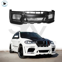 Kit de pare-choc avant/arrière pour BMW X5 E70, combinaison de motorisation, couvercle d'échappement