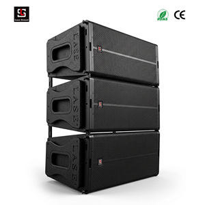 Lasesound LA-6 Diffusore Line Array Doppio da 12'' con Driver al Neodimio da 3'', 136dB SPL Elevato, Sistema Audio Professionale per Palcoscenico - Product Image 1
