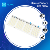 MCPCB rond SMD pour éclairages LED de projecteurs/de stades - Plaque en aluminium à haute conductivité thermique - Fabrication OEM