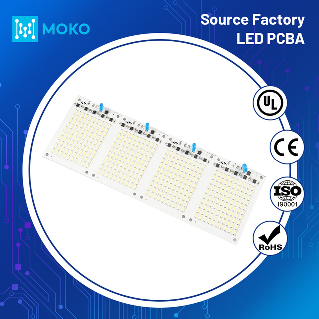 Round SMD MCPCB for LED Flood/Sport Lights - High Thermal Conductivity Aluminum Board - OEM Manufacture