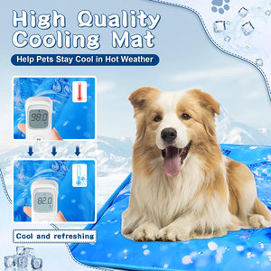 Dog & Cat Cooling Mat Double Sided Durable Water Resistant Comfortable PVC Portable for All Pets - Product Image 2