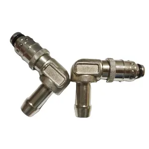 <span class=keywords><strong>Raccord</strong></span> de tuyauterie en laiton à couplage français personnalisé, coude à 90 degrés, joint de flexion, connecteur de tube à écoulement libre, embouts autobloquants, raccords de tuyauterie - Product Image 1