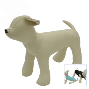 Perchas de Cuero PU Ecológicas, Resistentes a la Decoloración, Cómodas, <span class=keywords><strong>para</strong></span> Exhibición de Ropa de Mascotas, Tallas S/M/L - Product Image 3