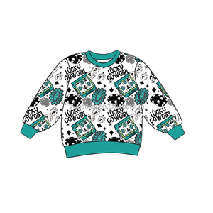 Vendita calda Pullover manica lunga per neonati stampa occidentale personalizzata girocollo per bambini ragazzi ragazze Top <span class=keywords><strong>felpe</strong></span> - Product Image 3
