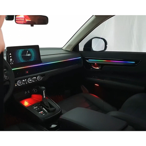 Kit d'éclairage ambiant RGBIC pour Honda CRV 2023-2024, décoration d'ambiance intérieure, bande lumineuse LED - Product Image 4