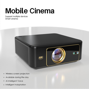 Xách tay mini LCD chiếu Linux hoàn toàn kín bản địa Full HD 4K Led đèn tự động lấy nét của Nhãn hiệu tương thích máy tính xách tay điện thoại thông minh ngoài trời - Product Image 5