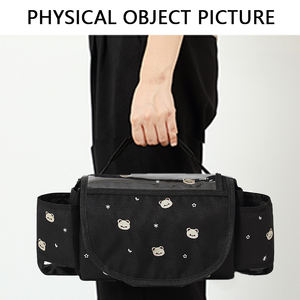 Organizador Multifuncional para Cochecito con Separación para <span class=keywords><strong>Pañales</strong></span> Húmedos, Bolsa <span class=keywords><strong>de</strong></span> <span class=keywords><strong>Pañales</strong></span> para Bebé, Mochila para Mamá, Bolsa para Biberones con Separación para <span class=keywords><strong>Pañales</strong></span> Húmedos, Bolsa Colgante para Cochecito - Product Image 4