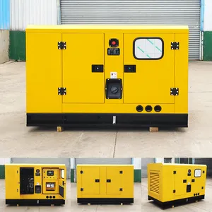 Cummins fabrika fiyat 90kw130kw 160kw 350kva üç fazlı dizel jeneratör seti statik hoparlör su geçirmez jeneratör ekipmanları