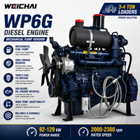 Bomba de Combustible Mecánica SCDC WEICHAI WP6G para Motor Diésel de 92-129kW 2000-2300rpm, Alternativa a Deutz TD226B para Cargadora de Ruedas de 3-4 Toneladas