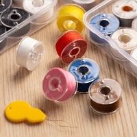 Ensemble d'accessoires de couture manuelle pour la maison, 25 pièces, bobines colorées, style simple, boîte à outils de couture pratique