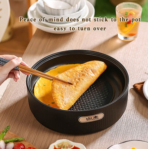 Yuedisi หม้อหุงข้าวไฟฟ้าแบบไม่ติดกระทะกระทะกระทะไฟฟ้าแบบพกพาพร้อมแปรงคลิปบาร์บีคิวออกแบบโลโก้ได้ตามต้องการ - Product Image 6